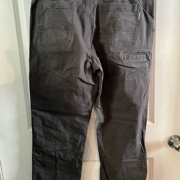 Duluth Trading Navy Flex Fire Hose Pants Size 38x30 - Picture 2 of 7